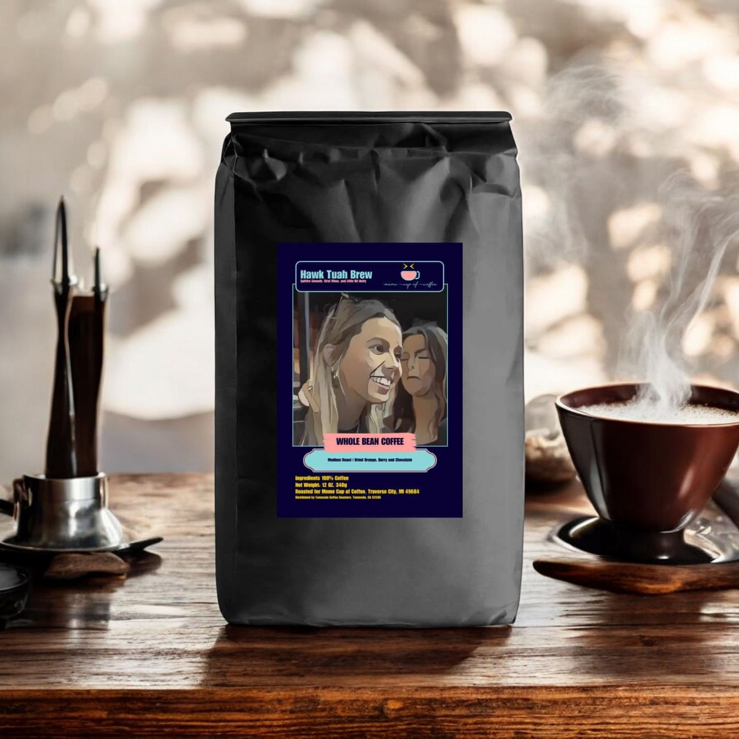 Hawk Tuah Brew: The Coffee That Spits Out Flavor!