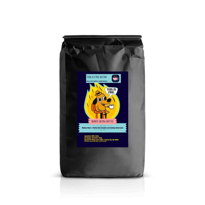 This is Fine Coffee - The Serene Sip amidst Chaos - Meme Cup of Coffee